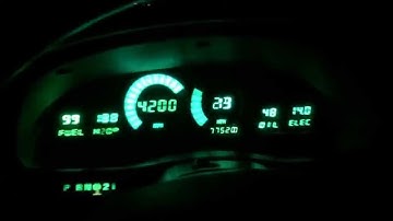 Intellitronix Create a Dash 2001 Ford Ranger Night 1
