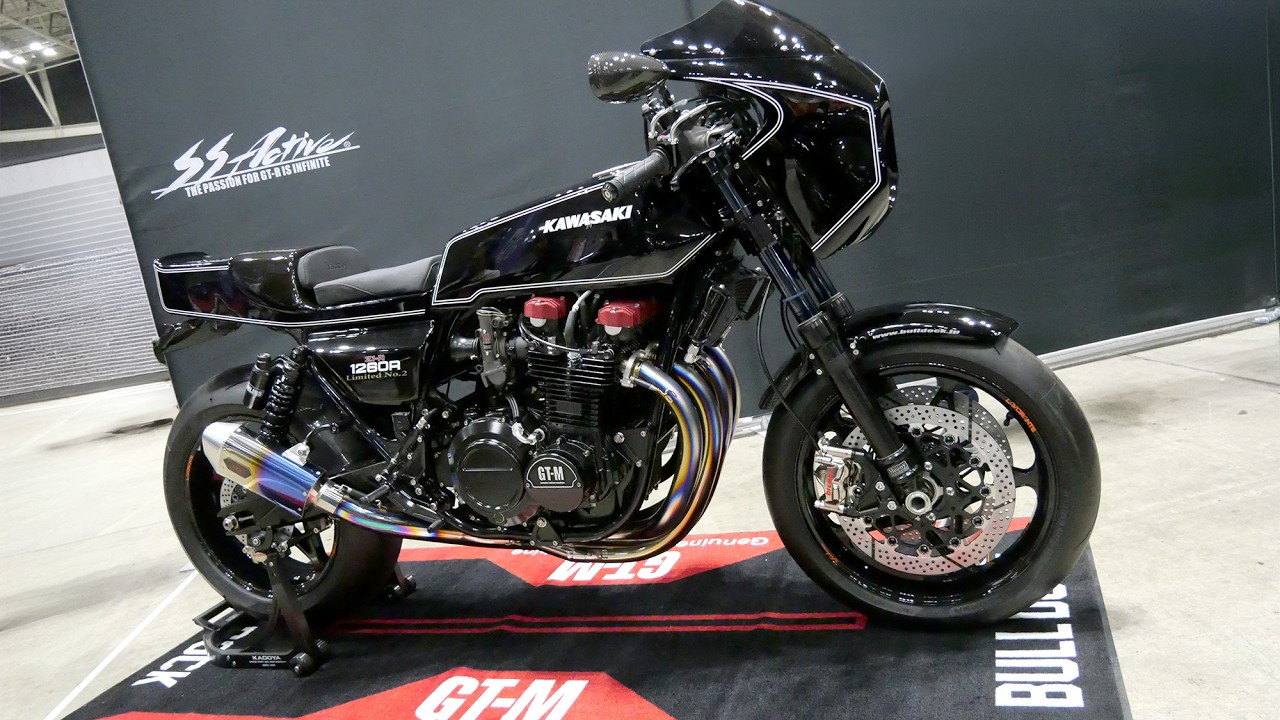 Kawasaki Z1-R 1260R Custom Bike by BULL DOCK GT-M Nostalgic 2days
