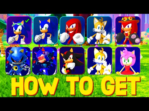 Playing as Every Character in Sonic Speed Simulator! (1 Year Anniversary  Recap) 