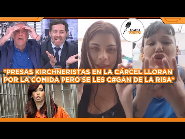 PRESAS KIRCHNERISTAS LLORAN POR COMIDA EN LA CÁRCEL PERO SE LES C*GAN DE RISA: "NO HUBIERAN ROBADO"