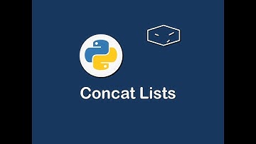 concat lists in python 😀