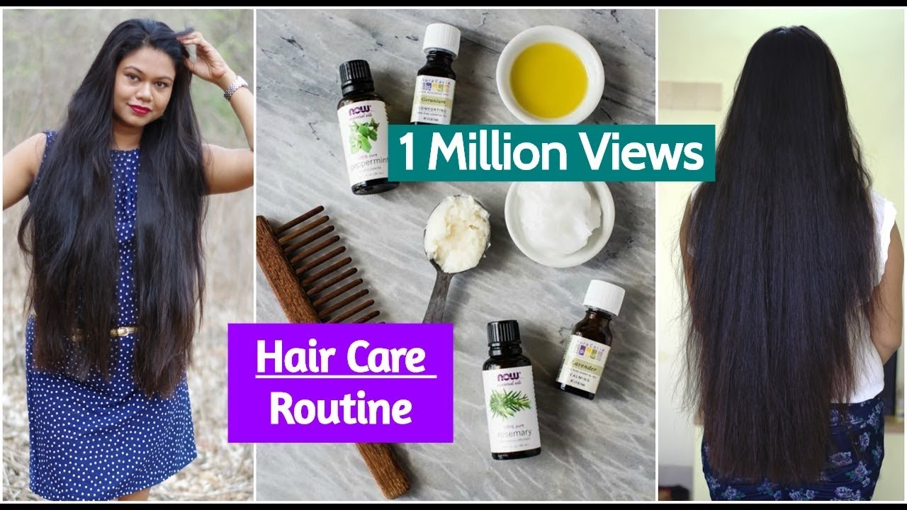 My Hair Care Routine for Long & Healthy Hair| Sushmita's Diaries - YouTube