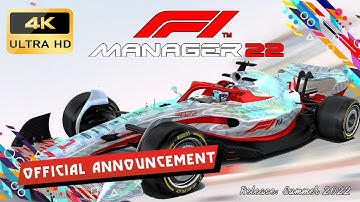 F1 Manager 2022 | Official Announcement Trailer | (4K)