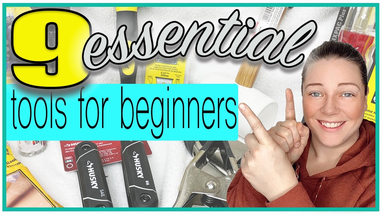 9 essential FURNITURE FLIPPING TOOLS for BEGINNERS My Most Used Items