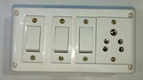 3 switch 1 5pin socket connection // 3 switch 1 socket connection kaise kare ✅✅