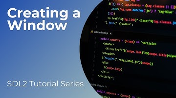 How to Create a Window and Render - SDL2 tutorial for C++