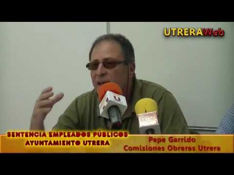 ACTO COMISIONES OBRERAS DE UTRERA SOBRE SENTENCIA EMPLEADOS PÚBLICOS - PEPE GARRIDO