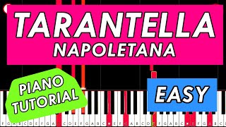 TARANTELLA NAPOLETANA ? Piano Tutorial