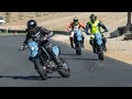 Riding Suzuki’s DR-Z4SM at the K1 Speed Go Kart Track!