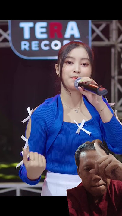 selendang biru versi Cantika davinka