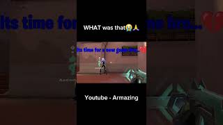 is this the WORST Valorant whiff of all time? #valorant #valorantclips #viralshorts #funny
