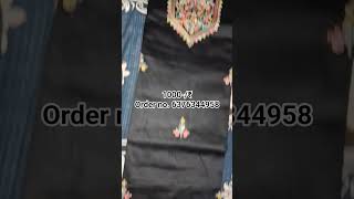 kalakari thread 🧵 work suit design # only black and cream colour available