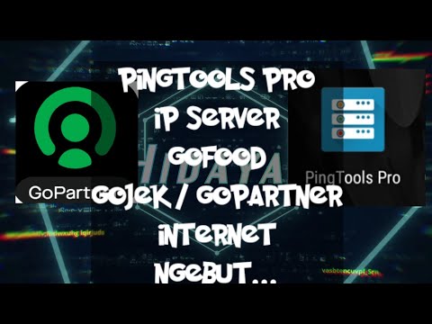 ? PINGTOOLS PRO 2022 | IP SERVER GOFOOD UNTUK GOJEK/GOPARTNER | INTERNET #pingtools #internet