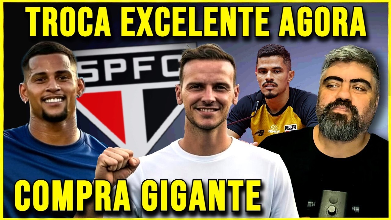 TROCA BOMBÁSTICA SIM!!! SÃO PAULO TEM MUDANÇA GIGANTESCA! SPFC FECHA COM REFORÇO ACIMA DA MÉDIA!