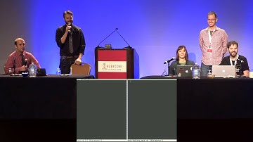 RubyConf 2015 - Bikeshed! Live! by Evan Phoenix and Adam Keys