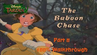 Disney's Tarzan (PS1) 100% Walkthrough - Part 8 - Level 7: The Baboon Chase (Hard) screenshot 4