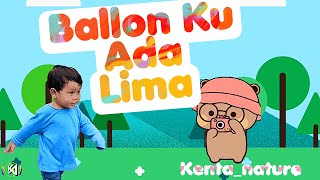 Balonku ada lima - Rupa-rupa warnanya lagu anak Terpopuler (NO COPYRIGHT)