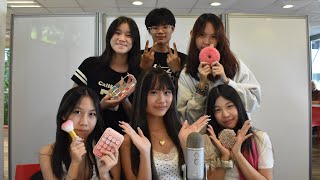 MY FRIENDS TRY ASMR FOR THE FIRST TIME (school edition)
