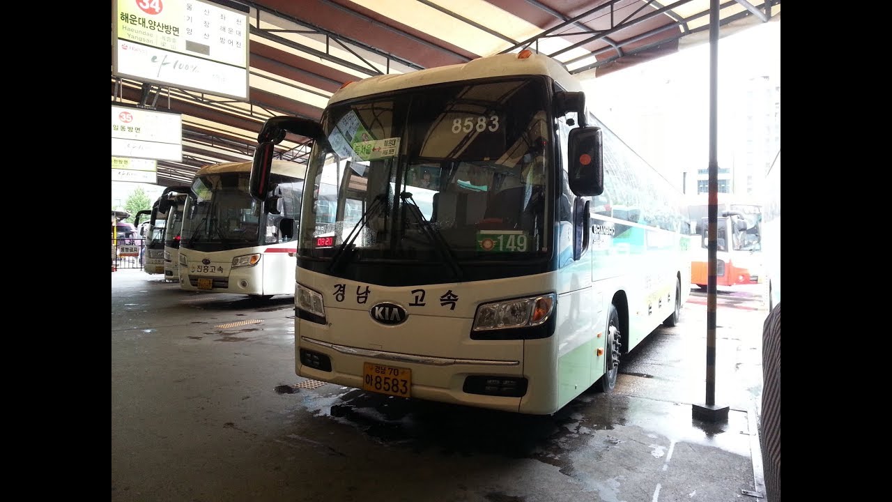 [시외버스] 동서울터미널-부산 해운대수도권정류장 주행영상(Dongseoul Bus Terminal-Busan Haeundae Metropolitan Terminal)