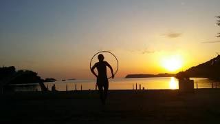 Sunset Hoop Dance Flow Session: May 2016
