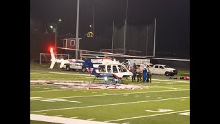 Cocke County player flown out with concussion during Cherokee High School football game