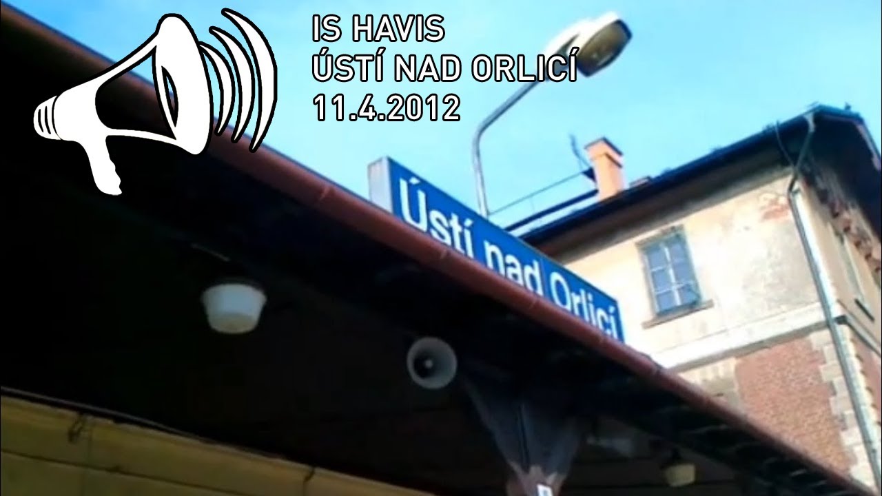 Hlášení (HAVIS) - Ústí nad Orlicí - 11.4.2012