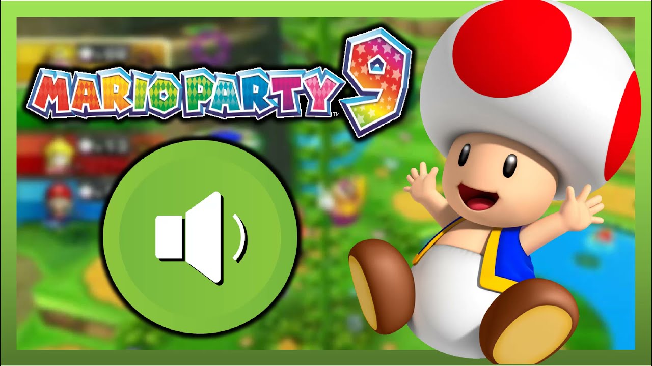 Mario Party 9 - Toad Voice Clips