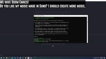Life.P Live Stream - Screen sharing - Doom Emacs on Windows with WSL2 and X Server