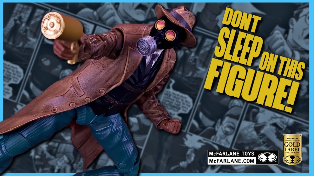 McFarlane Toys DC Multiverse Gold Label Collection Wesley Dodds Sandman Figure | 