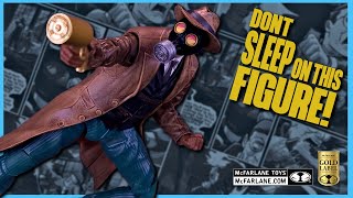 McFarlane Toys DC Multiverse Gold Label Collection Wesley Dodds Sandman Figure | @TheReviewSpot