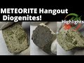  mtorites diognites  voir et apprendre  points forts du hangout hebdomadaire