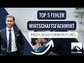 Video: WIRTSCHAFTSFACHWIRT - TOP 5 FEHLER