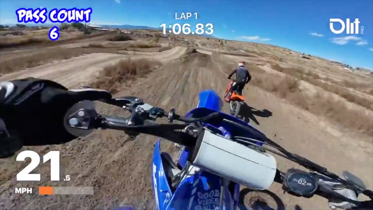 24 обгона за 13 минут мотокросса | Открытая тренировка по мотокроссу на Aztec Raceway — DJI Osmo ...