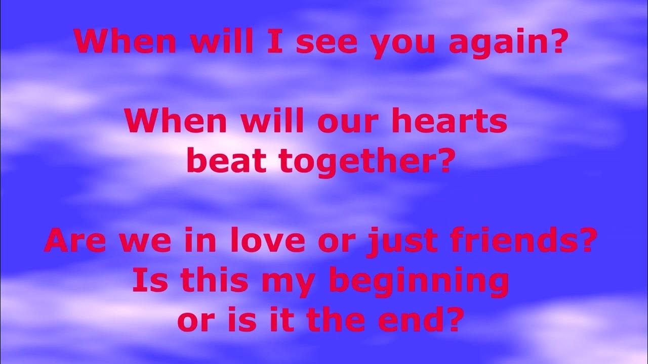 The three degrees when will i see you again audio lyrics youtube