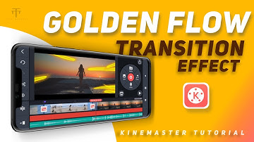 Golden Flow 3d Transition Effect In Kinemaster | Kinemaster Tutorial | Tech Morner