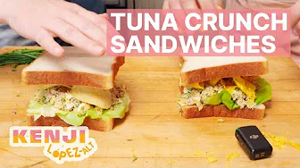 My Tuna Crunch Sandwiches from NYT Cooking | Kenji's Cooking Show