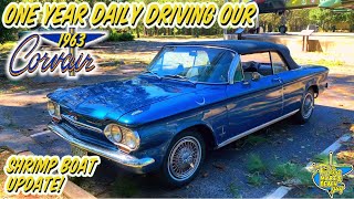 One Year Daily Driving a 1963 Corvair: why we traded in our modern car for a 60 year old classic!
