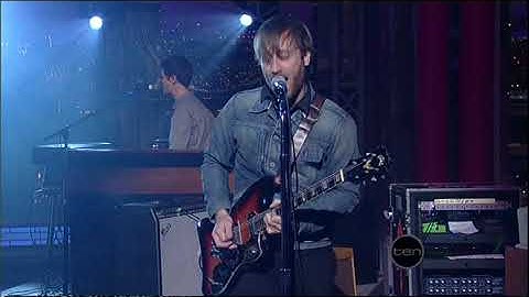TV Live - The Black Keys - "Gold on the Ceiling"  (Letterman 2011)