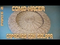 Como hacer capachos con solapa parte 2