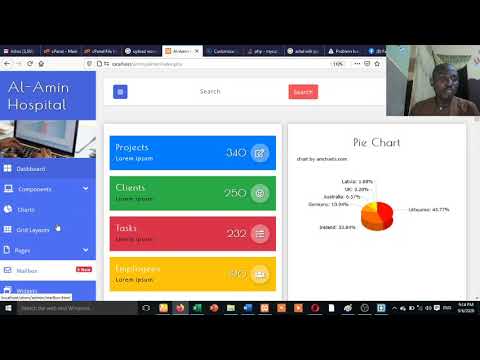 11 PHP Training Portal Preparing Admin Dashboard