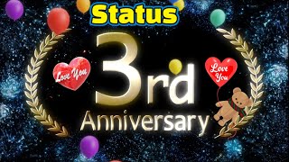 Download lagu Happy Anniversary Song Status I Shadi Ki Saalgirah Status I 3rd Anniversary Status I Love Status