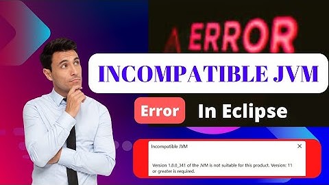 Incompatible JVM errors || Eclipse not working || MrX Coding
