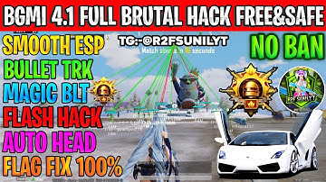 BGMI HACK 4.1 | BGMI 4.1 MOD APK | BGMI ESP HACK | BGMI NEW HACK TODAY | HOW TO HACK BGMI HACK 4.1