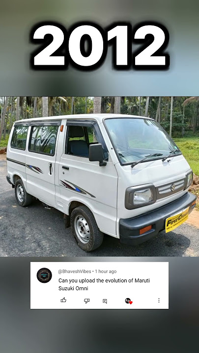 Evolution of maruti suzuki Omni (1992/2024)#marutisuzuki #omni #2024 #evolution #yt  #viral #shorts