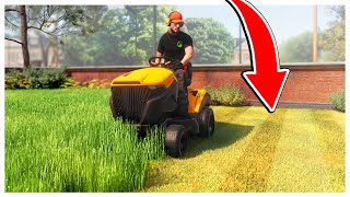 Lawn Mowing Simulator is the MOST Satisfying Game Ever