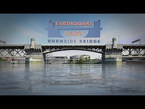 Earthquake Ready Burnside Bridge: Simulation
