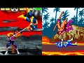 X-Men: Mutant Academy (PS1 vs. GBC) | All Throws &amp; Special Grabs