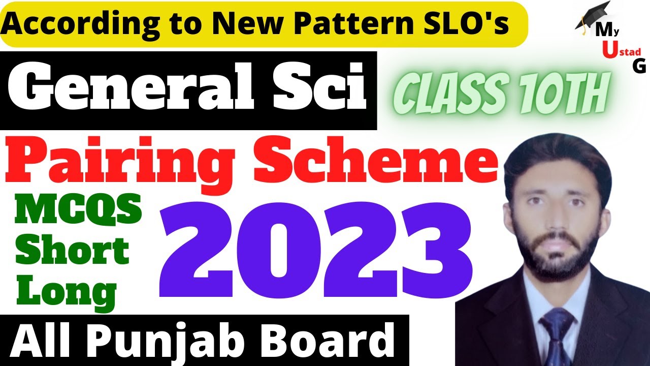 10th class General Science Paper Scheme | Pattern Board Exam 2023 | 10th General Science Scheme 2023