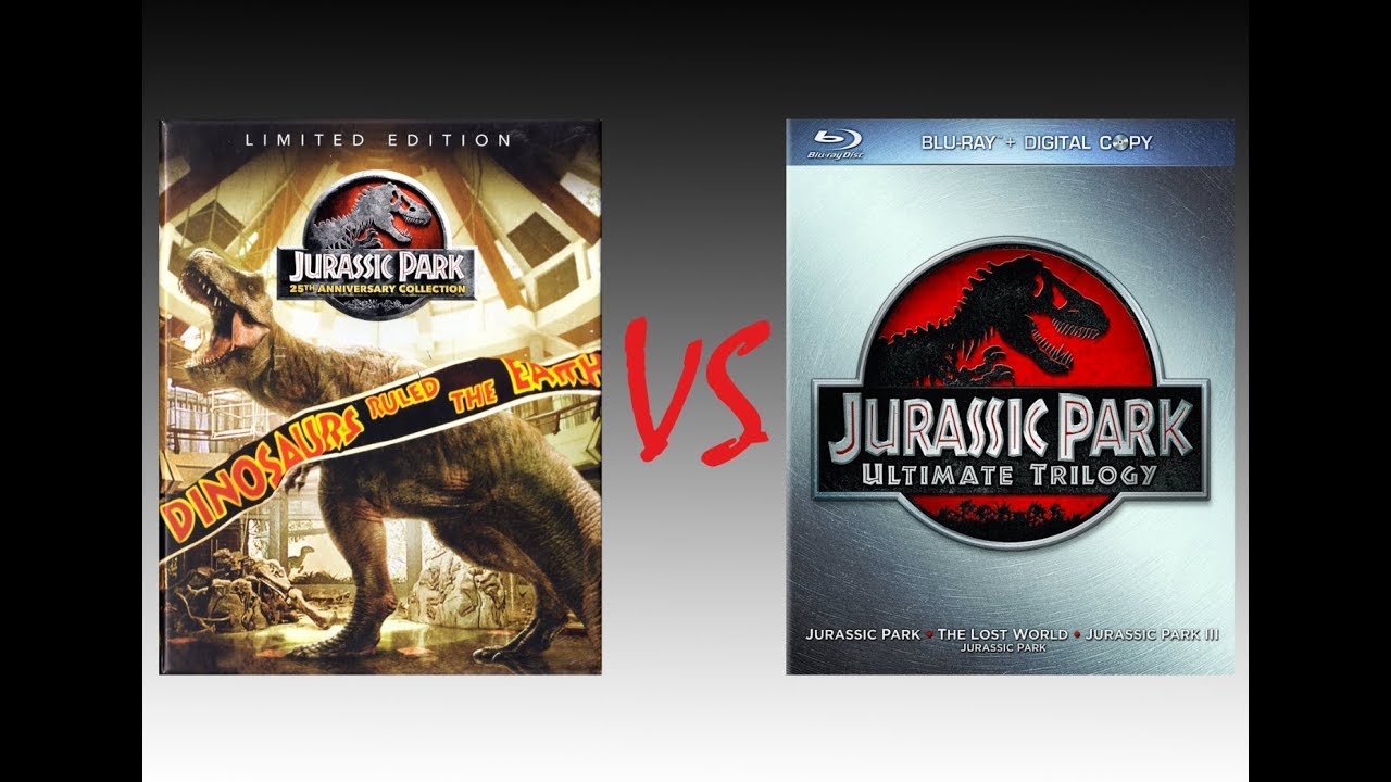 Jurassic Park 4K vs Blu-ray Comparison (HDR version) 