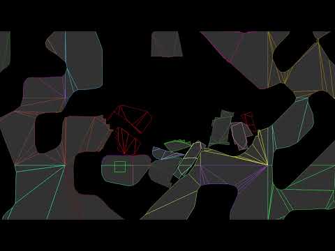 noita-like destructible terrain in pygame